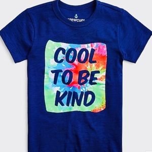 J. Crew Cotton  "Cool to be Kind" T-shirt.